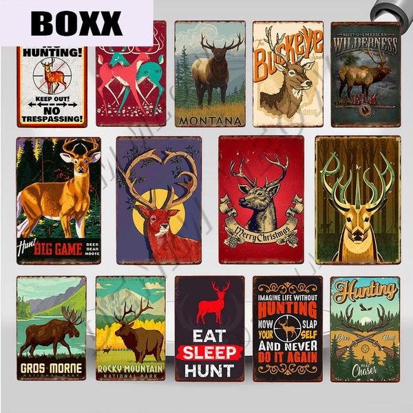 hunting vintage metal poster animal deer tin sign shabby chic christmas deer head wall art stickers tavern pub home decor wy102
hunting vintage metal poster animal deer tin sign shabby chic christmas deer head wall art stickers tavern pub home decor wy102