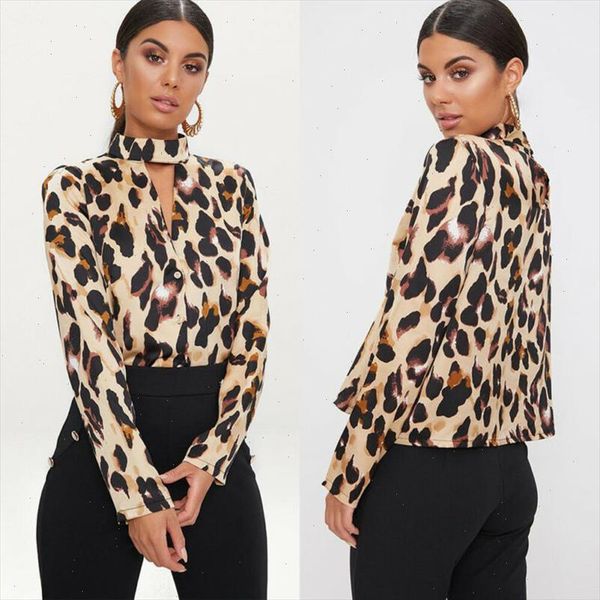 fashion women halter choker leopard blouse shirts ladies casual long sleeve print plus size blouses shirts blusas 2xl, White
fashion women halter choker leopard blouse shirts ladies casual long sleeve print plus size blouses shirts blusas 2xl, White