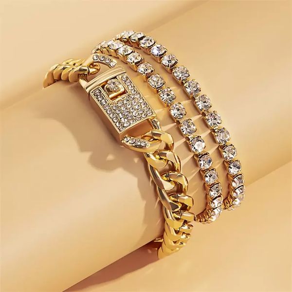 genuine iced out cuban chain anklet bracelet silver gold multilayer crystal tennis foot bracelets for women summer fashion jewelry 815 z2, Red;blue
genuine iced out cuban chain anklet bracelet silver gold multilayer crystal tennis foot bracelets for women summer fashion jewelry 815 z2, Red;blue