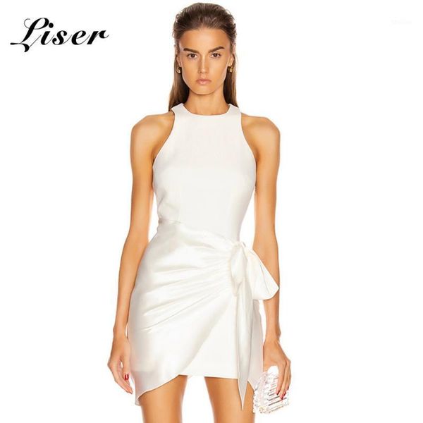 casual dresses liser 2021 summer women dress o neck draped mini bandag bodycon elegant club celebrity party vestidos1, Black;gray
casual dresses liser 2021 summer women dress o neck draped mini bandag bodycon elegant club celebrity party vestidos1, Black;gray