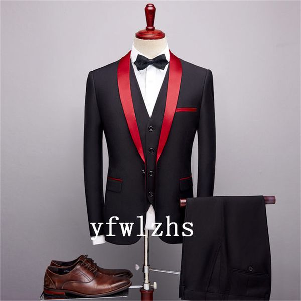 classic one button groom wedding shawl lapel men suits mens wedding suits tuxedo costumes de pour hommes men(jacket+pants+tie+vest) w602, Black;gray
classic one button groom wedding shawl lapel men suits mens wedding suits tuxedo costumes de pour hommes men(jacket+pants+tie+vest) w602, Black;gray