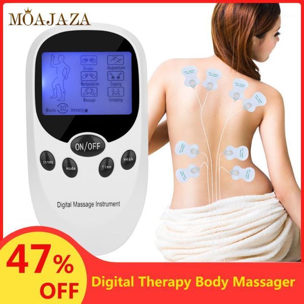 ems tens machine digital therapy full body massager with double electrode pads pain relief electric pulse muscle stimulator1
ems tens machine digital therapy full body massager with double electrode pads pain relief electric pulse muscle stimulator1
