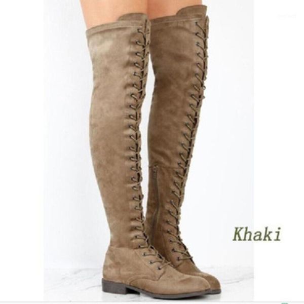 hengsong parkside wind women boots shoes lace up over knee boots women with square heel rubber plus size 34-43 4014461, Black
hengsong parkside wind women boots shoes lace up over knee boots women with square heel rubber plus size 34-43 4014461, Black