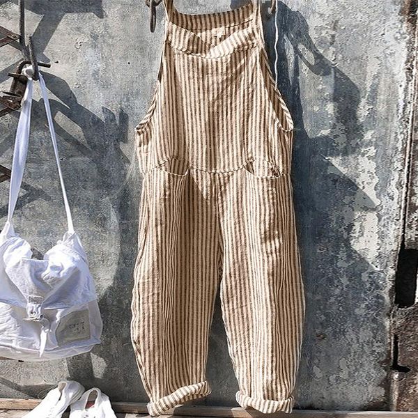 summer outfits women dungarees harem strap long pant jumpsuits loose backless jumpsuit baggy striped print trousers overalls, Black;white
summer outfits women dungarees harem strap long pant jumpsuits loose backless jumpsuit baggy striped print trousers overalls, Black;white