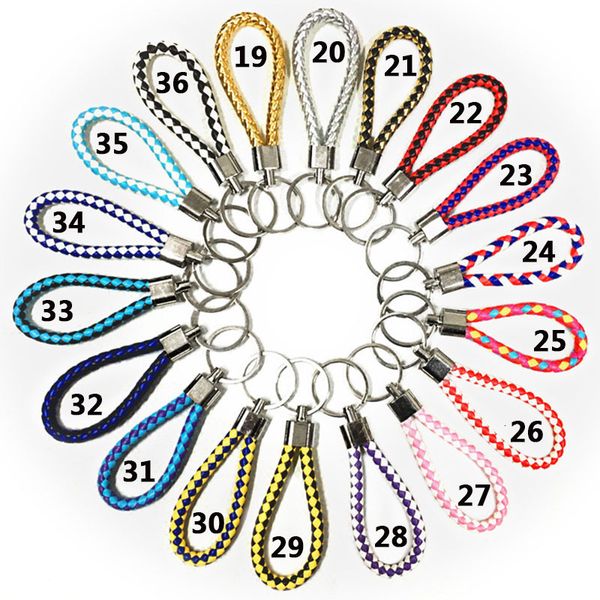 rings rope pu keychain leather braided woven fit diy circle pendant key chains holder car keyrings jewelry accessori, Silver
rings rope pu keychain leather braided woven fit diy circle pendant key chains holder car keyrings jewelry accessori, Silver