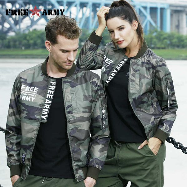 rmy quality couple clothes zipper for lovers fashion bomber jacket men military camouflage jackets and coats women, Black;brown
rmy quality couple clothes zipper for lovers fashion bomber jacket men military camouflage jackets and coats women, Black;brown