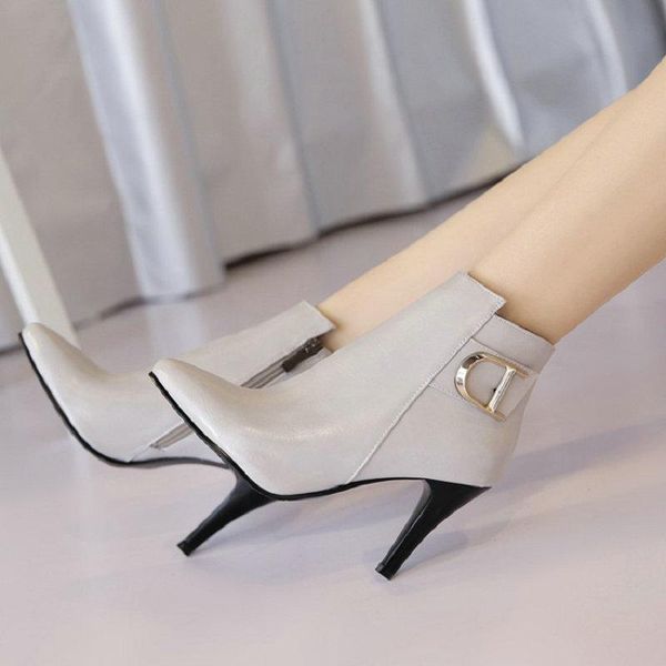 boots sianie tianie olive grey pointed toe super thin high heels woman stilettos booties women winter ankle plus size 33-43, Black
boots sianie tianie olive grey pointed toe super thin high heels woman stilettos booties women winter ankle plus size 33-43, Black