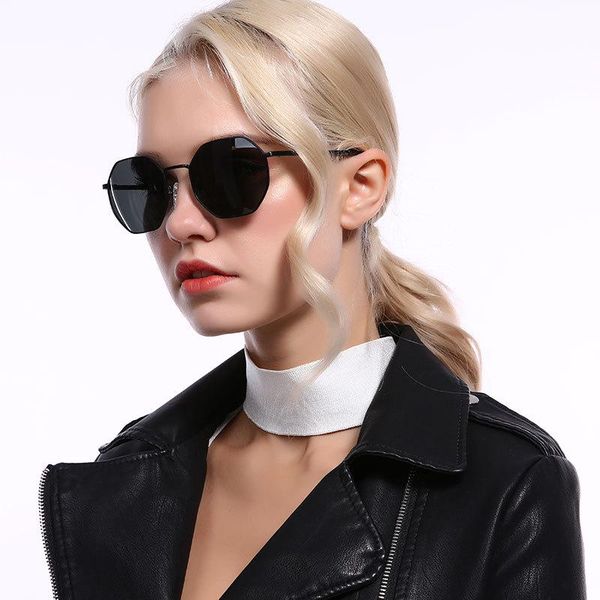 sunglasses bantone women polarized fashion irregular polygon metal full frame sun glasses elegant pink driving retro shades men, White;black
sunglasses bantone women polarized fashion irregular polygon metal full frame sun glasses elegant pink driving retro shades men, White;black