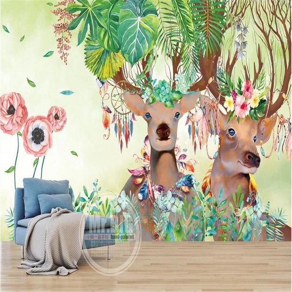 wallpapers nordic modern fantasy forest deer wall paper 3d children's room background mural for kids papers home decor
wallpapers nordic modern fantasy forest deer wall paper 3d children's room background mural for kids papers home decor