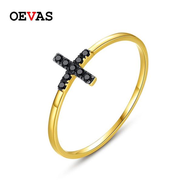 cluster rings oevas 100% au585 real 14k gold party for women fashion black zircon cross engagement jewelry ladies gilrs anniversary gift, Golden;silver
cluster rings oevas 100% au585 real 14k gold party for women fashion black zircon cross engagement jewelry ladies gilrs anniversary gift, Golden;silver