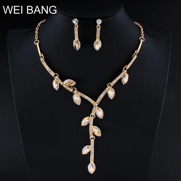 weibang Elegant Women's Wedding Jewelry Set Champagne Crystal Necklace Earrings Set Dress Accessories dropshipping, Silver
weibang Elegant Women's Wedding Jewelry Set Champagne Crystal Necklace Earrings Set Dress Accessories dropshipping, Silver