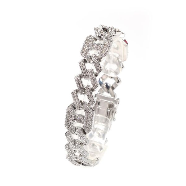 bracelet popular hip-hop in europe and america exaggerated matching color 17mm geometric shape encrusted with accessories 5adb, Black
bracelet popular hip-hop in europe and america exaggerated matching color 17mm geometric shape encrusted with accessories 5adb, Black