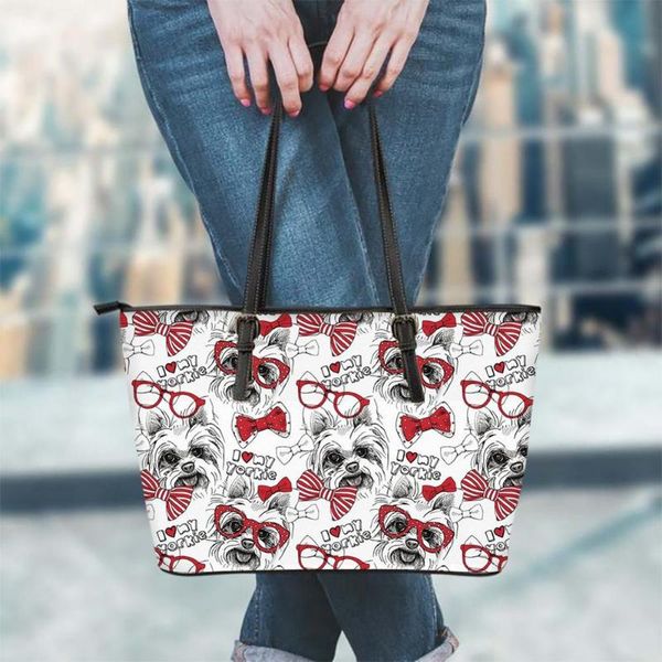 customzed мода женская сумочка девушки сумки бренд дизайн дизайн щенок йоркширский терьер сумка сумка pu кожа большая сумка
customzed мода женская сумочка девушки сумки бренд дизайн дизайн щенок йоркширский терьер сумка сумка pu кожа большая сумка