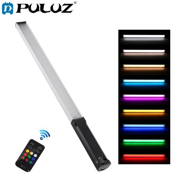 puluz rgb colorful ptgraphy led stick adjustable color temperature handheld led light remote control video fill lamp
puluz rgb colorful ptgraphy led stick adjustable color temperature handheld led light remote control video fill lamp