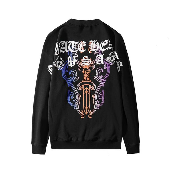 ch fashion brand new net red ins super fire back sanskrit sword printed sweater for men and women's loose long sleeve bottoming shirt, Black;white
ch fashion brand new net red ins super fire back sanskrit sword printed sweater for men and women's loose long sleeve bottoming shirt, Black;white