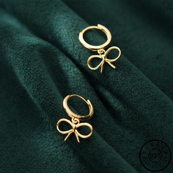 hoop & huggie 925 sterling silver small bowknot bow pendant hoops earrings gold color plated ear rings earings party fine jewelry for women, Golden;silver
hoop & huggie 925 sterling silver small bowknot bow pendant hoops earrings gold color plated ear rings earings party fine jewelry for women, Golden;silver