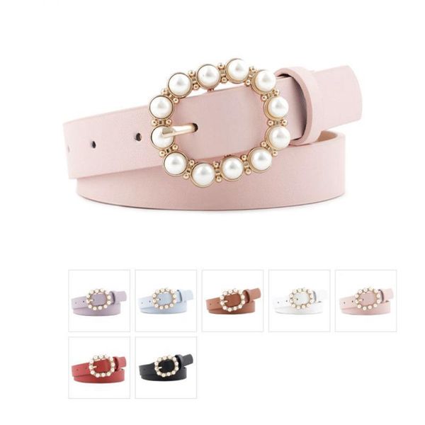 pearl belt designer belts for women waist ceinture femme black leather cinturon jeans fashion red gold buckle waistb jlltda, Black;brown
pearl belt designer belts for women waist ceinture femme black leather cinturon jeans fashion red gold buckle waistb jlltda, Black;brown