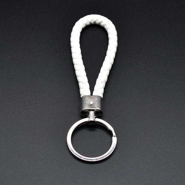 metal handmade leather rope woven keychain pu fashion rings key chains men or women holder cover auto keyring gifts, Silver
metal handmade leather rope woven keychain pu fashion rings key chains men or women holder cover auto keyring gifts, Silver