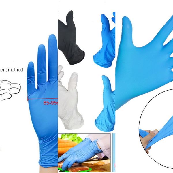 pcs 3 colors disposable latex dishwashing/kitchen/work/rubber/garden 100 gloves universal for left and right hand y20042qcbm
pcs 3 colors disposable latex dishwashing/kitchen/work/rubber/garden 100 gloves universal for left and right hand y20042qcbm