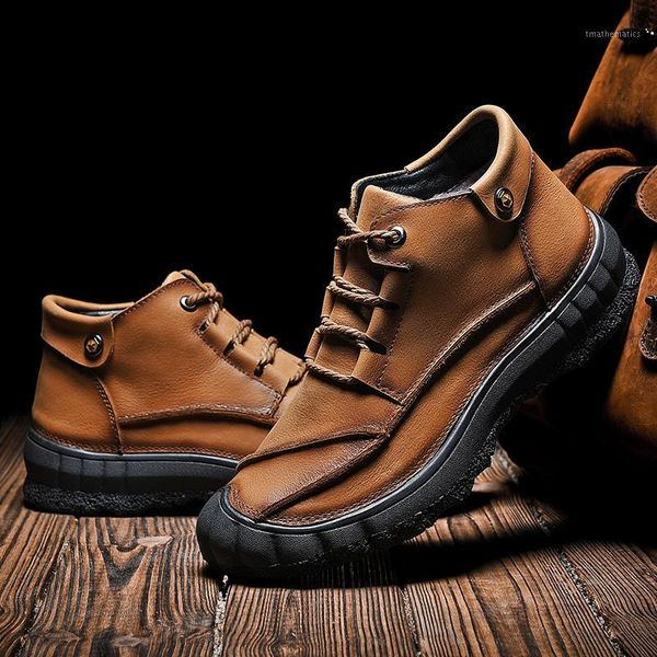 cimim outdoor genuine leather big size men's boots comfortable casual safety shoes winter fashion high shoes1, Black
cimim outdoor genuine leather big size men's boots comfortable casual safety shoes winter fashion high shoes1, Black