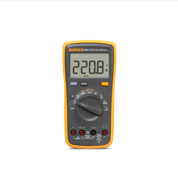 fiber optic equipment fluke 15b+ digital multimeter auto range 4000 counts ac/dc voltage current resistance meter capacitance frequency test
fiber optic equipment fluke 15b+ digital multimeter auto range 4000 counts ac/dc voltage current resistance meter capacitance frequency test