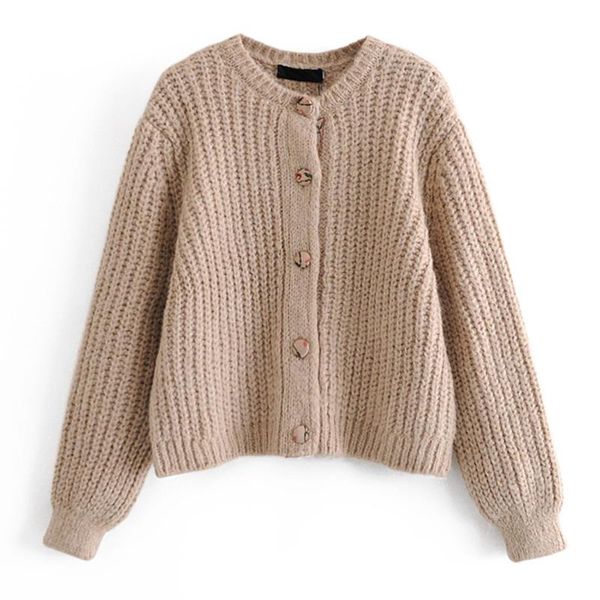 women's knits & tees elina fashion solid long sleeve sweaters women elegant single breasted cardigan sweater loose jacquard ladies, White
women's knits & tees elina fashion solid long sleeve sweaters women elegant single breasted cardigan sweater loose jacquard ladies, White