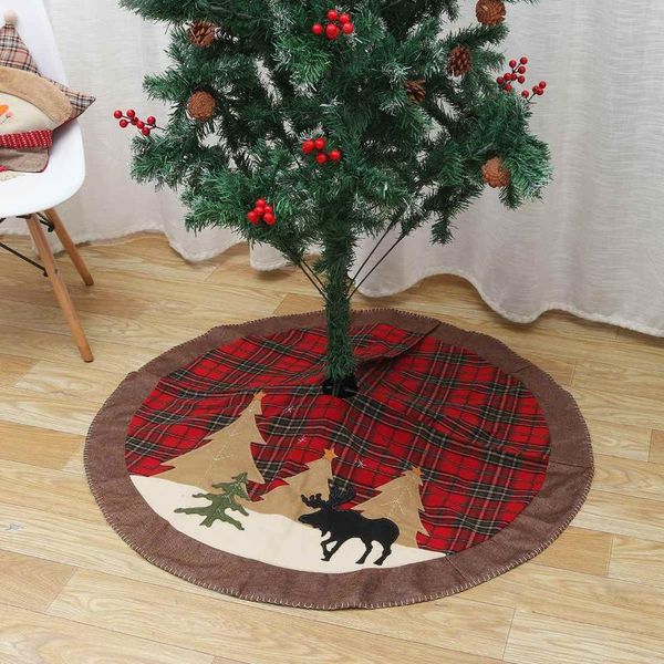 christmas decorations 41.3" tree skirt red plaid round floor mat carpet ornaments year party x-mas decoration for home
christmas decorations 41.3" tree skirt red plaid round floor mat carpet ornaments year party x-mas decoration for home