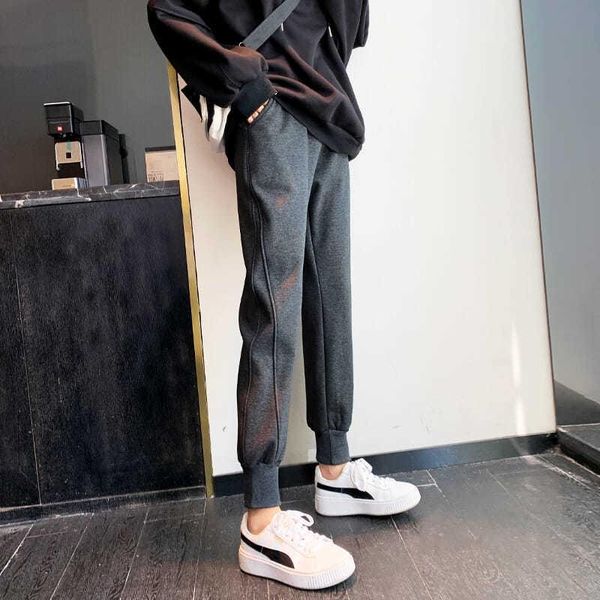 women's pants & capris 2021 autumn and winter thickening plus high waist harlan sports women loose fleece warm casual trousers, Black;white
women's pants & capris 2021 autumn and winter thickening plus high waist harlan sports women loose fleece warm casual trousers, Black;white