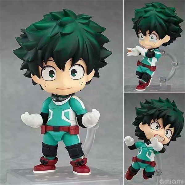 New 10cm My Hero Academia Midoriya Izuku Action Figure Toys Doll Collection Christmas Gift With Box Y200421