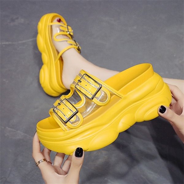 2019 new women slippers 8.5cm wedge heels casual shoes summer platform beach flip flops outdoor slippers woman sandals sneakers x1020, Black
2019 new women slippers 8.5cm wedge heels casual shoes summer platform beach flip flops outdoor slippers woman sandals sneakers x1020, Black