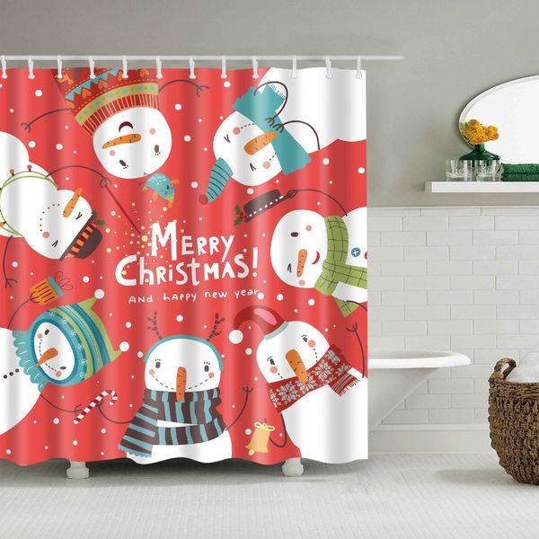 merry christmas santa claus bathroom shower curtain christmas gift snowman frabic waterproof bathroom shower bath curtain hooks
merry christmas santa claus bathroom shower curtain christmas gift snowman frabic waterproof bathroom shower bath curtain hooks