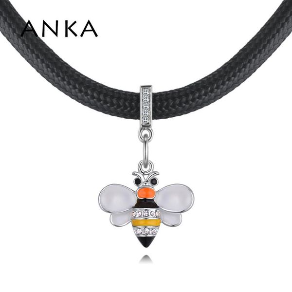 chokers anka brand jewelry fashion small bee crystal necklace crystals from austria for women gift #132407, Golden;silver
chokers anka brand jewelry fashion small bee crystal necklace crystals from austria for women gift #132407, Golden;silver