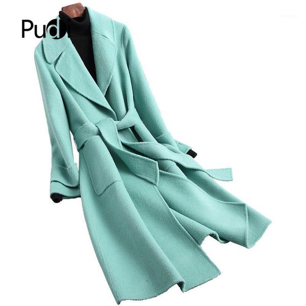 pudi a39402 2019 women new fashion bright colors wool jacket lady long style leisure fall/winter wool coat1, Black
pudi a39402 2019 women new fashion bright colors wool jacket lady long style leisure fall/winter wool coat1, Black