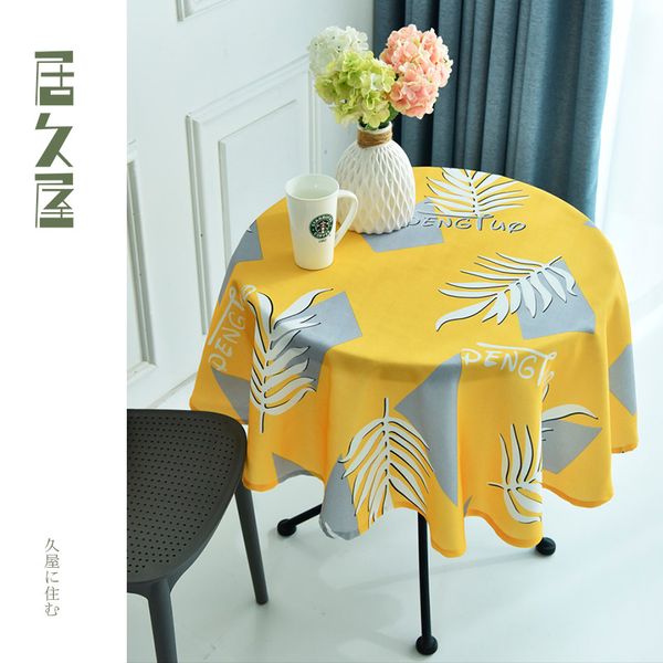 ins nordic style simple waterproof, oil proof and wash household l small round table cloth
ins nordic style simple waterproof, oil proof and wash household l small round table cloth