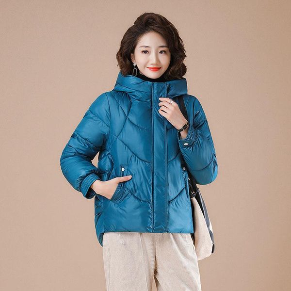 women's down & parkas 2021 short hooded parka warm thick winter jacket women casual cosy coat female office lady, Black
women's down & parkas 2021 short hooded parka warm thick winter jacket women casual cosy coat female office lady, Black