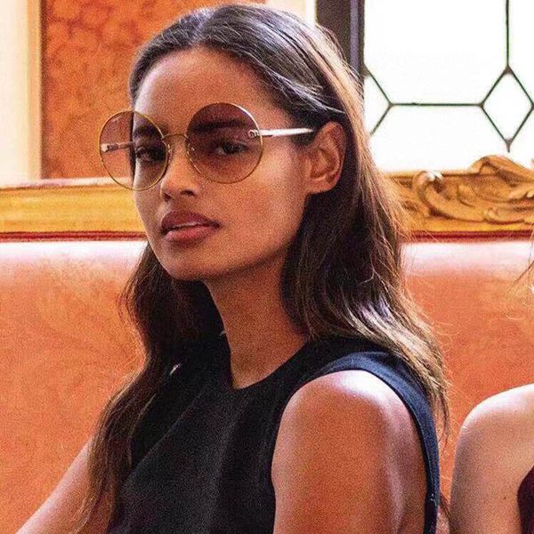 sf189 super metal texture retro round frame sunglasses for woman with packaging black men in sunglasses luxury new arrival fashion fashion, White;black 
sf189 super metal texture retro round frame sunglasses for woman with packaging black men in sunglasses luxury new arrival fashion fashion, White;black