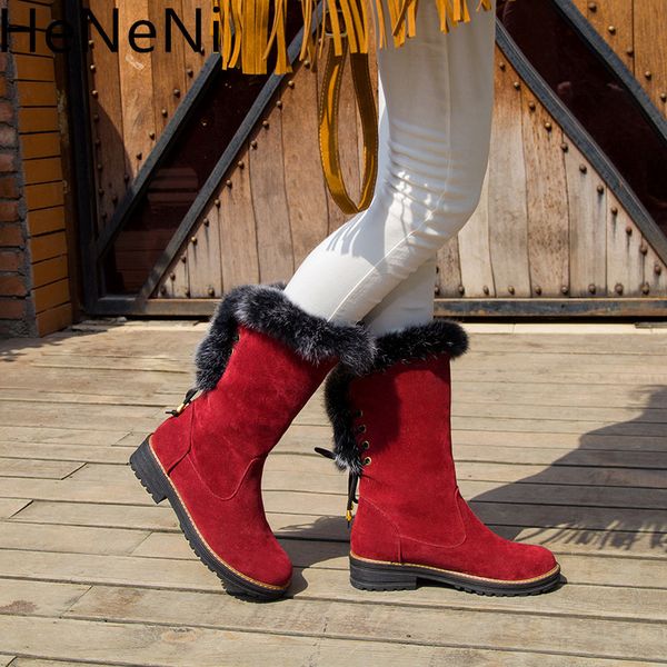 new fashionable female skin boots autumn winter with bow-up mid calf solid mujer heel shoes more size 34-43, Black
new fashionable female skin boots autumn winter with bow-up mid calf solid mujer heel shoes more size 34-43, Black