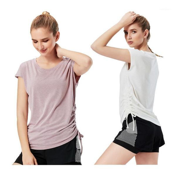 yoga outfits running t-shirts breathable gym dry quick training women loose workout bandage tee mesh female sports jerseys1, White;red
yoga outfits running t-shirts breathable gym dry quick training women loose workout bandage tee mesh female sports jerseys1, White;red