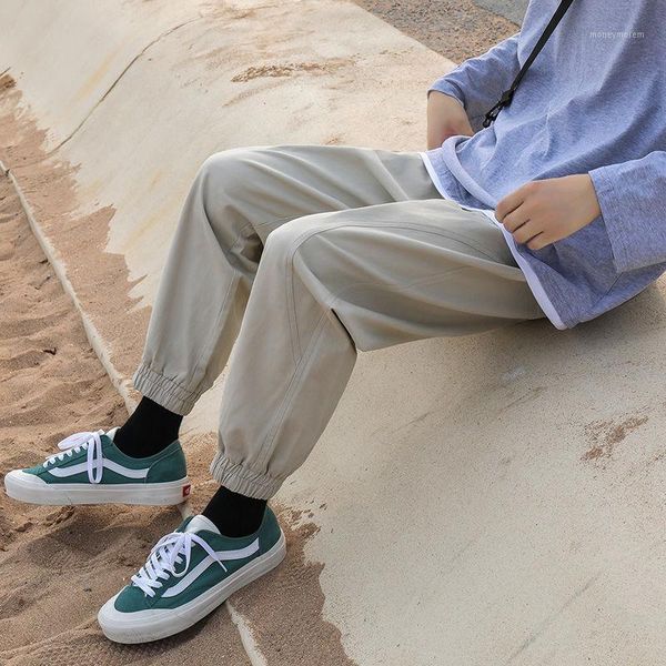 men's pants 2021 spring and autumn youth fashion loose solid color korean style nine-point casual /black1, Black
men's pants 2021 spring and autumn youth fashion loose solid color korean style nine-point casual /black1, Black
