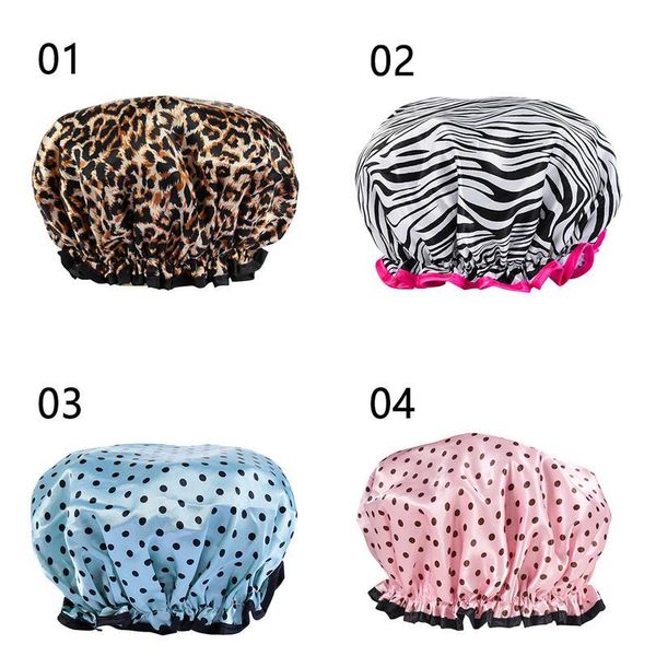 1pc shower caps women towel thick double layer leopard printing waterproof bath hat shower hair cover shower caps qylwef
1pc shower caps women towel thick double layer leopard printing waterproof bath hat shower hair cover shower caps qylwef