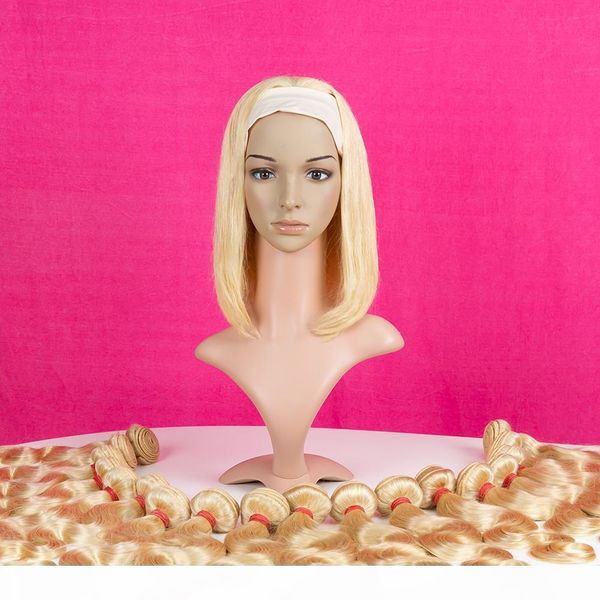 blonde headband straight bob wig without lace 613# virgin human hair bob wig within 12-18 inch, Black
blonde headband straight bob wig without lace 613# virgin human hair bob wig within 12-18 inch, Black