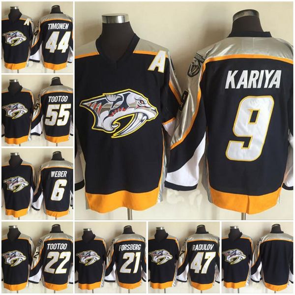 paul kariye men's nashville predators hockey jerseys shea weber peter fosberg jordan tutom kimmo timonen alexander radulov jersey, Black
paul kariye men's nashville predators hockey jerseys shea weber peter fosberg jordan tutom kimmo timonen alexander radulov jersey, Black