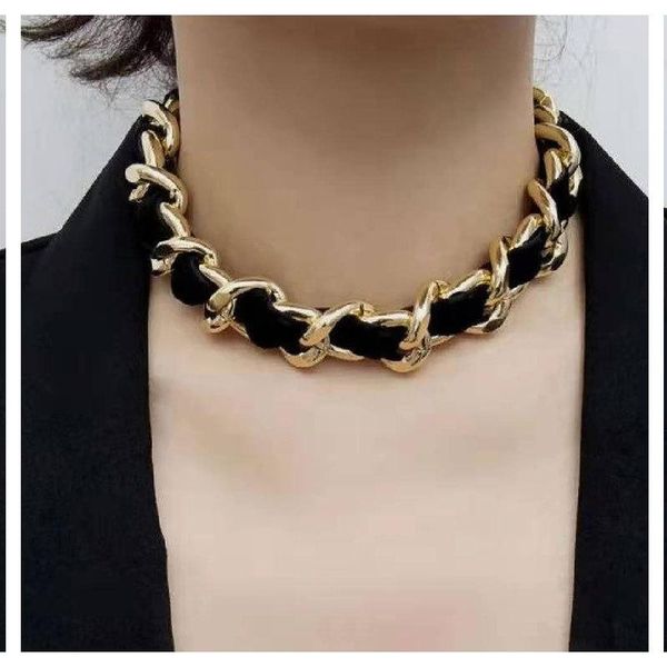 exaggerated punk big thick cuban link chain flannel choker necklace for women fashion goth hippie jewelry accessories, Golden;silver
exaggerated punk big thick cuban link chain flannel choker necklace for women fashion goth hippie jewelry accessories, Golden;silver