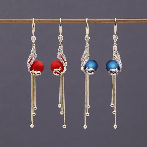 dangle & chandelier xf88 womens fashion korean earrings jewelry for women phoenix pearl tassel gift 2021, Silver
dangle & chandelier xf88 womens fashion korean earrings jewelry for women phoenix pearl tassel gift 2021, Silver