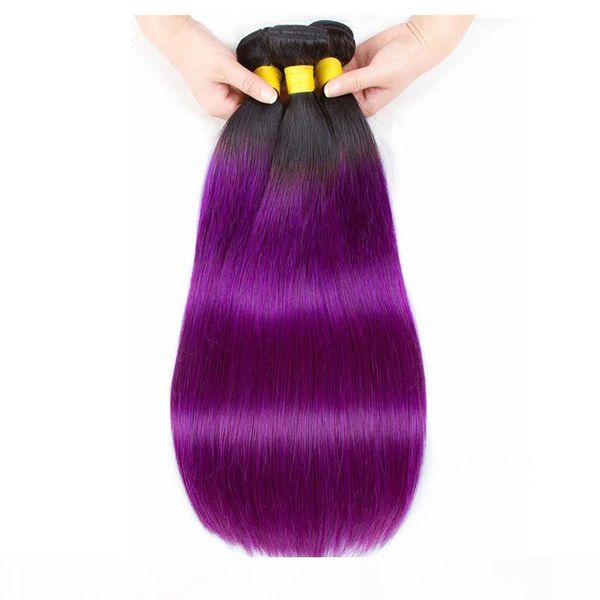two tone 1b purple straight human hair weave 3 4 bundles wholesale colored brazilian ombre virgin human hair extension deals, Black
two tone 1b purple straight human hair weave 3 4 bundles wholesale colored brazilian ombre virgin human hair extension deals, Black