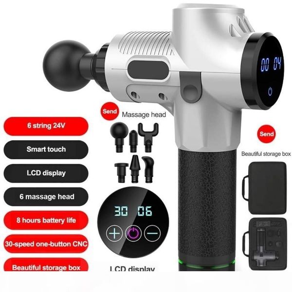 1200-3200r min muscle massage gun deep tissue massager therapy gun exercising muscle pain relief body shaping massager ly191203
1200-3200r min muscle massage gun deep tissue massager therapy gun exercising muscle pain relief body shaping massager ly191203