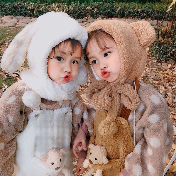cap scarf in one two piece set for children autumn winter boys and girls lamb plush warm ear protection hat, Red;brown
cap scarf in one two piece set for children autumn winter boys and girls lamb plush warm ear protection hat, Red;brown