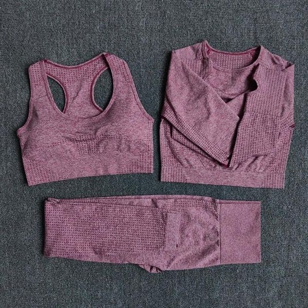 women vital seamless long sleeve yoga set fitness indoor&outdoor sports suits gym clothing crop high waist running leggings, White;red
women vital seamless long sleeve yoga set fitness indoor&outdoor sports suits gym clothing crop high waist running leggings, White;red