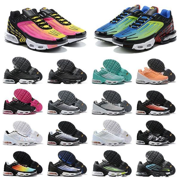 tn plus 3 classic mens womens running shoes tn 3 triple black white laser blue grey men sports sneakers jogging trainers, White;red
tn plus 3 classic mens womens running shoes tn 3 triple black white laser blue grey men sports sneakers jogging trainers, White;red