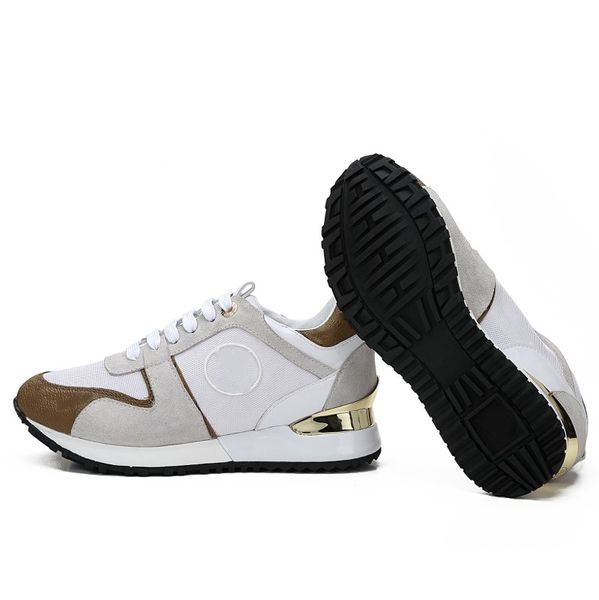 mens designer trainer sneaker calfskin leather vintage sneakers platform trainers rubber outsole shoes with box, Black
mens designer trainer sneaker calfskin leather vintage sneakers platform trainers rubber outsole shoes with box, Black